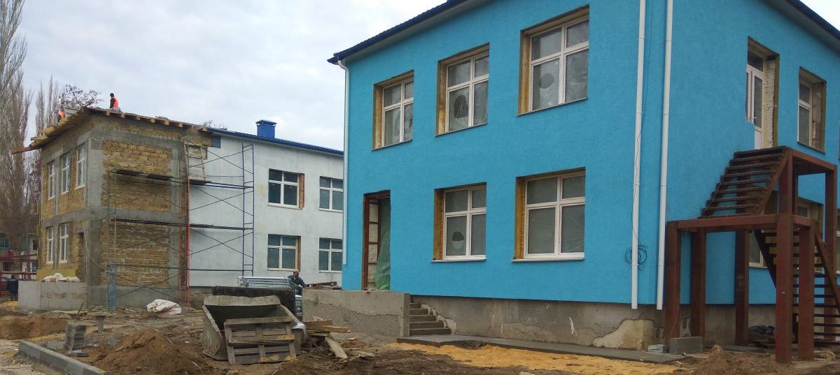 Сотрудники Дирекции посетили реконструируемые в рамках ФЦП детские сады в г. Армянске