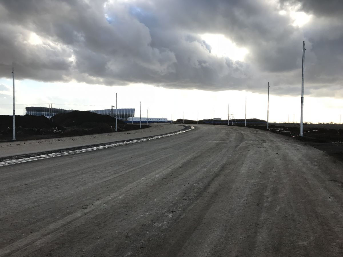 Сотрудники Дирекции проинспектировали ход строительства и реконструкции подъездной дороги к Аэровокзальному комплексу аэропорта Симферополь