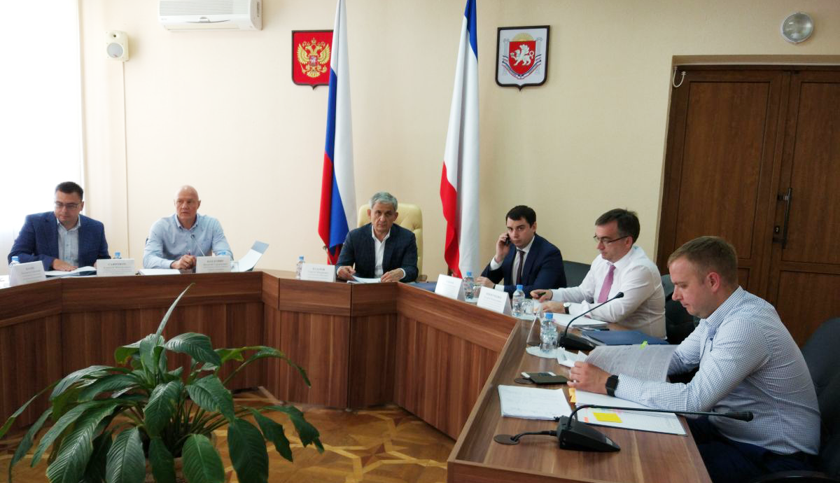 Сергей Назаров провёл совещание в Совете Министров Республики Крым по вопросам реализации ФЦП
