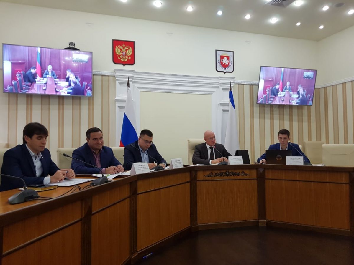 Сотрудники Дирекции приняли участие в еженедельном совещании по вопросам реализации ФЦП в Крыму