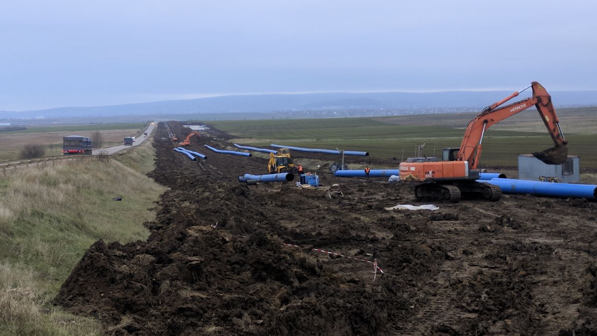 Сотрудники Дирекции проинспектировали ход выполнения мероприятий по обеспечению водой Восточной части Крымского полуострова