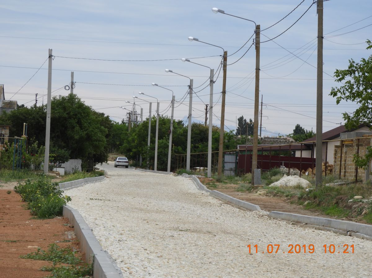 Сотрудники Дирекции проинспектировали строительство дороги в Евпатории