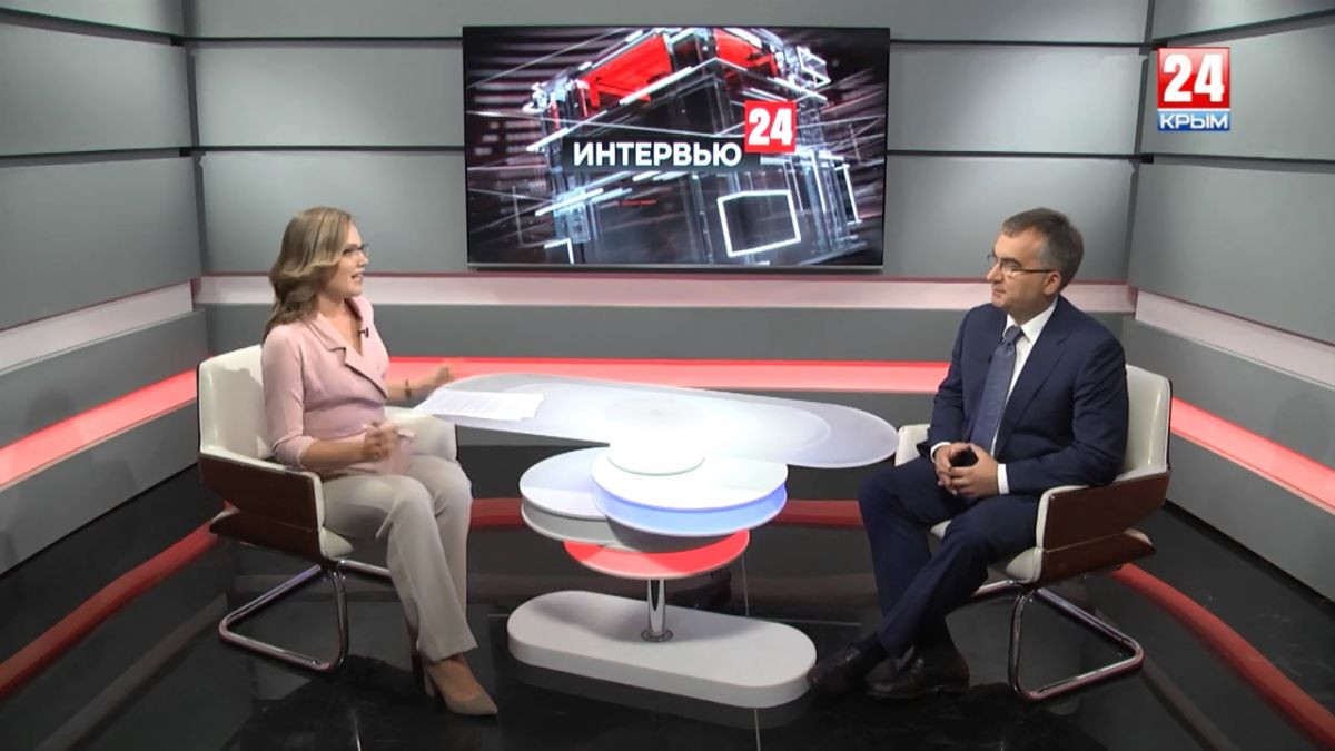 Интервью руководителя Дирекции на телеканале «Крым 24»