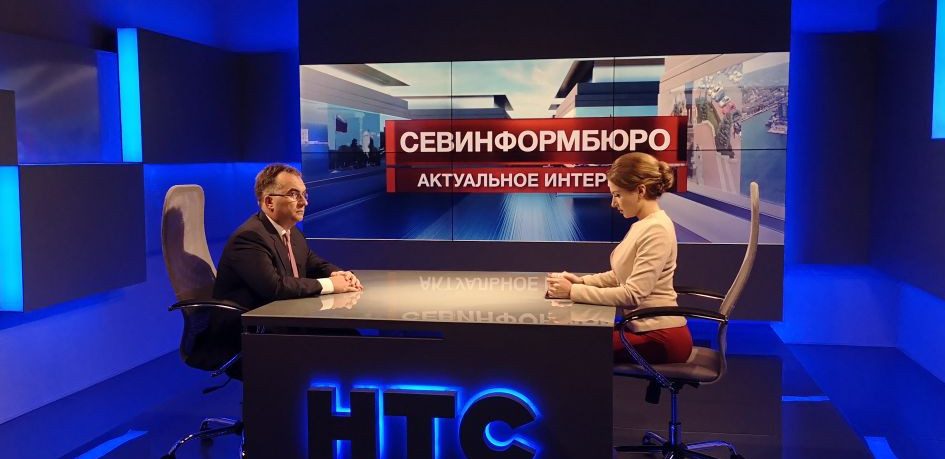 Андрей Никитченко в "Актуальном интервью" на НТС рассказал об итогах полугодия в Севастополе